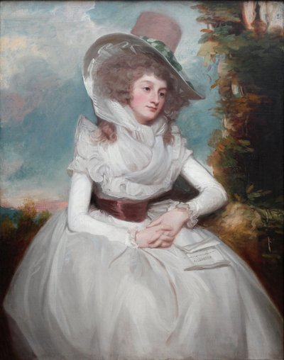 Porträt von Catherine Clemens von George Romney